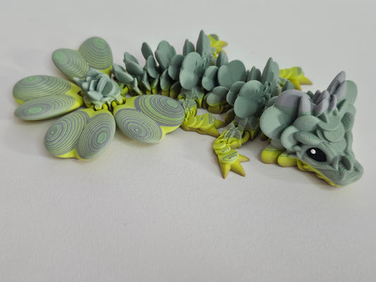 Baby clover dragon | printed articulated model