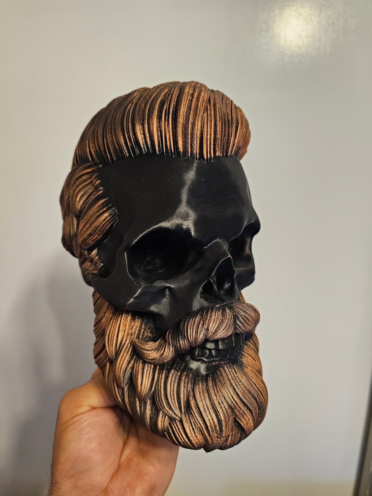 Large bearded skull