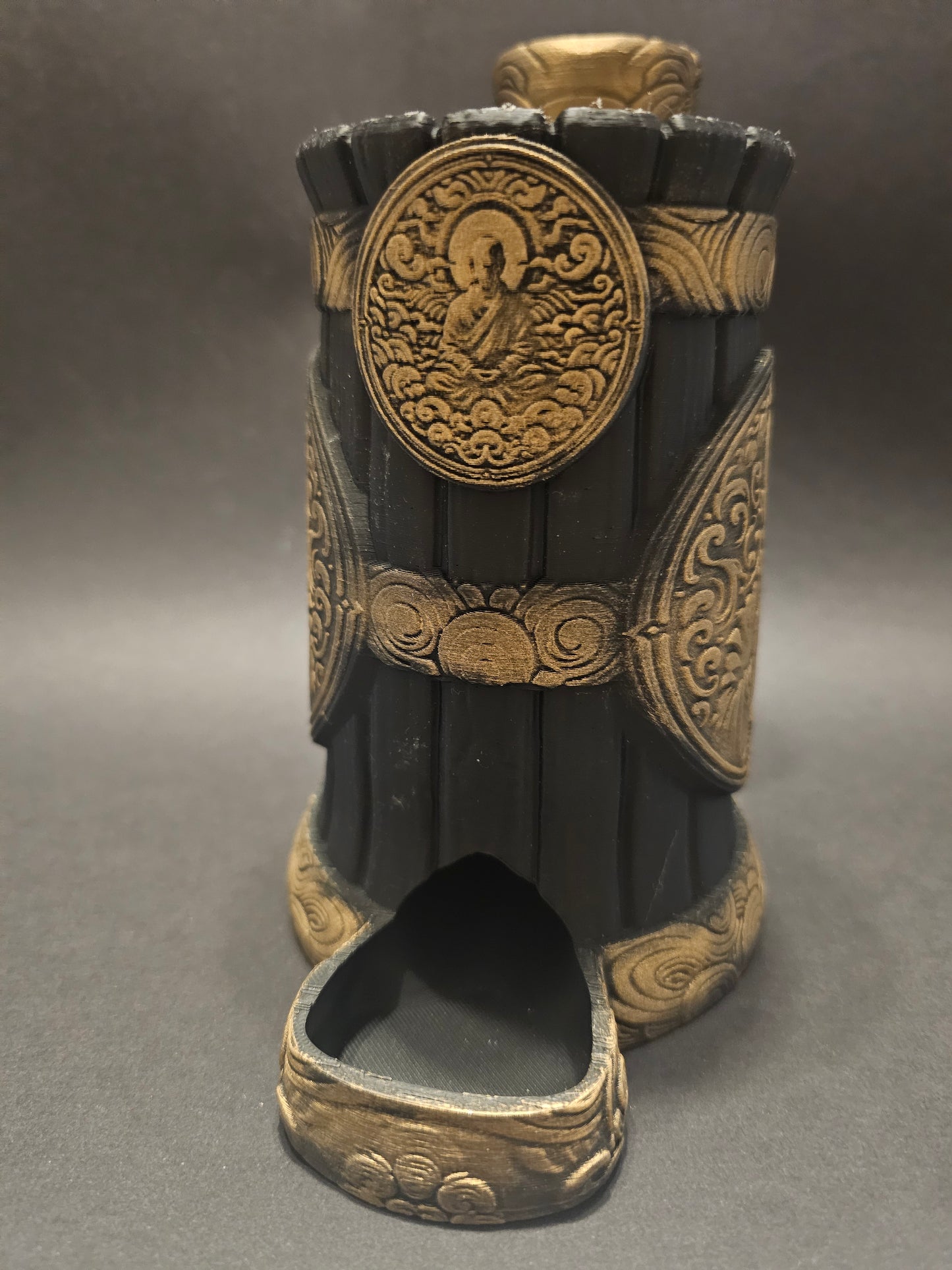 Monk of strength dice tower mug
