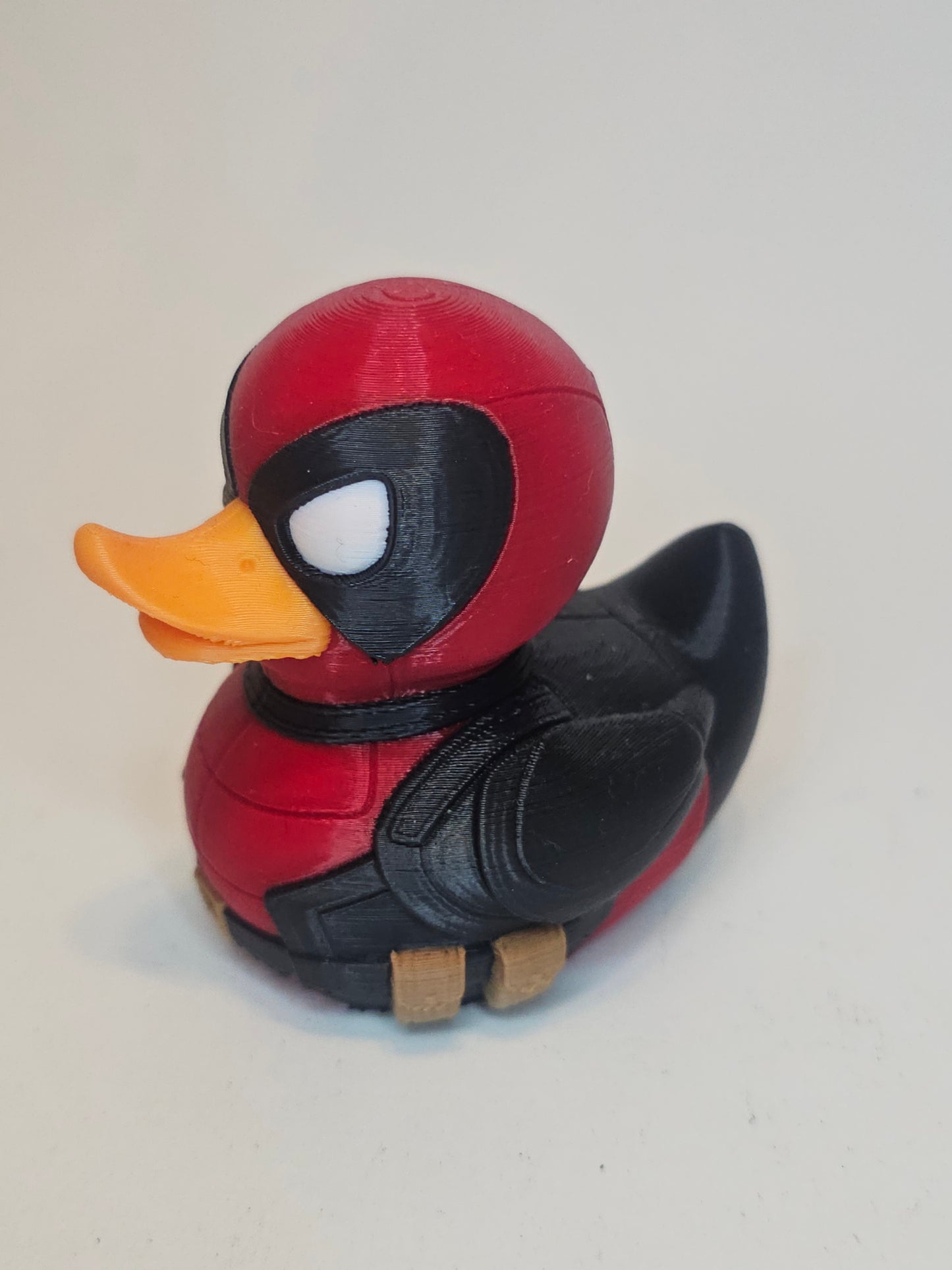 "Deadpool" Duck Figure | 3D Printed Fan Art | Funny Collectible Gift | Geek Decor