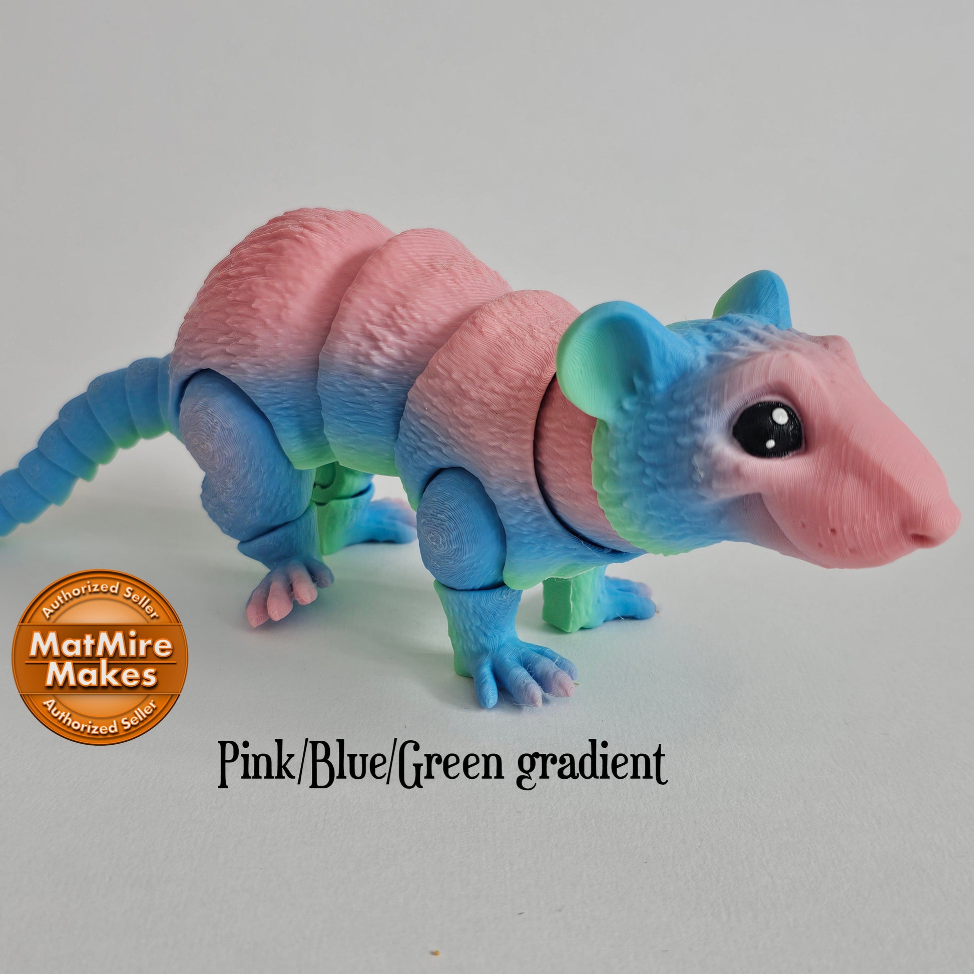 Articulated fidget rat
