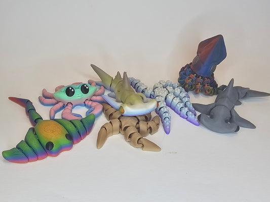 Themed mini packs || Sealife