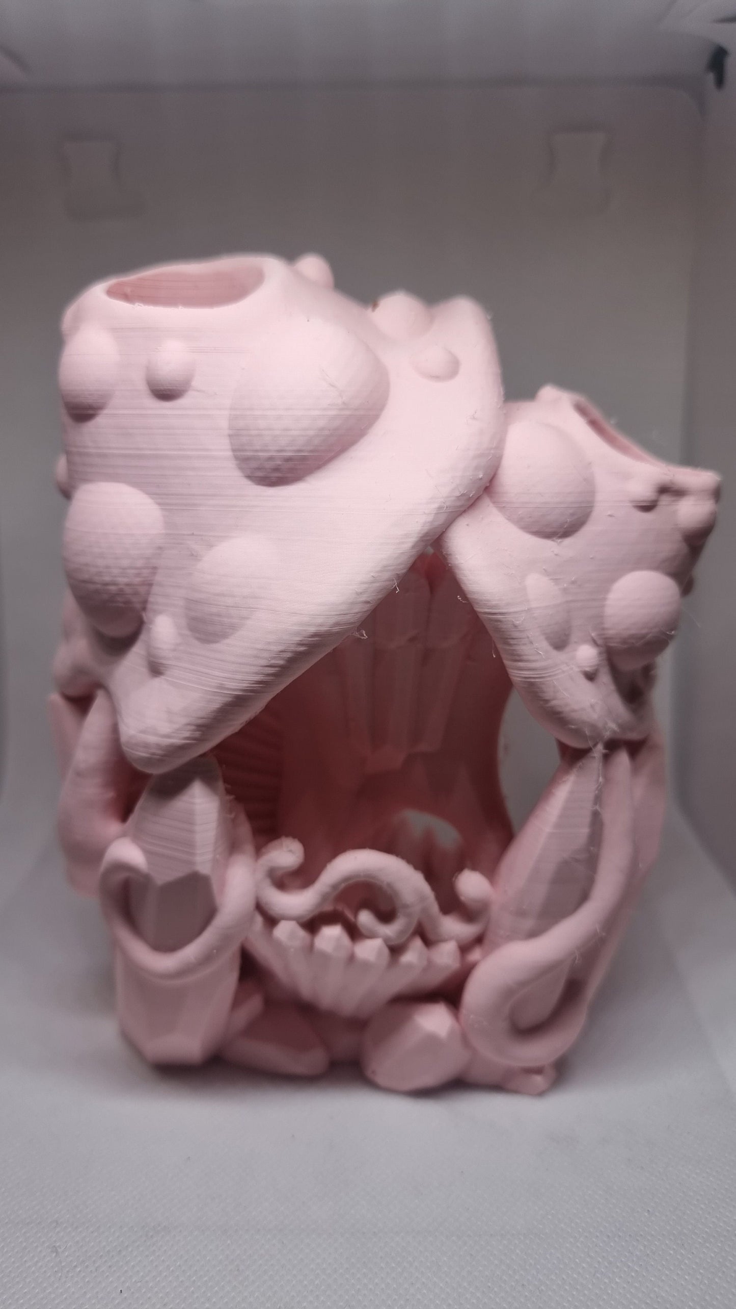 Crystal mushroom dice tower