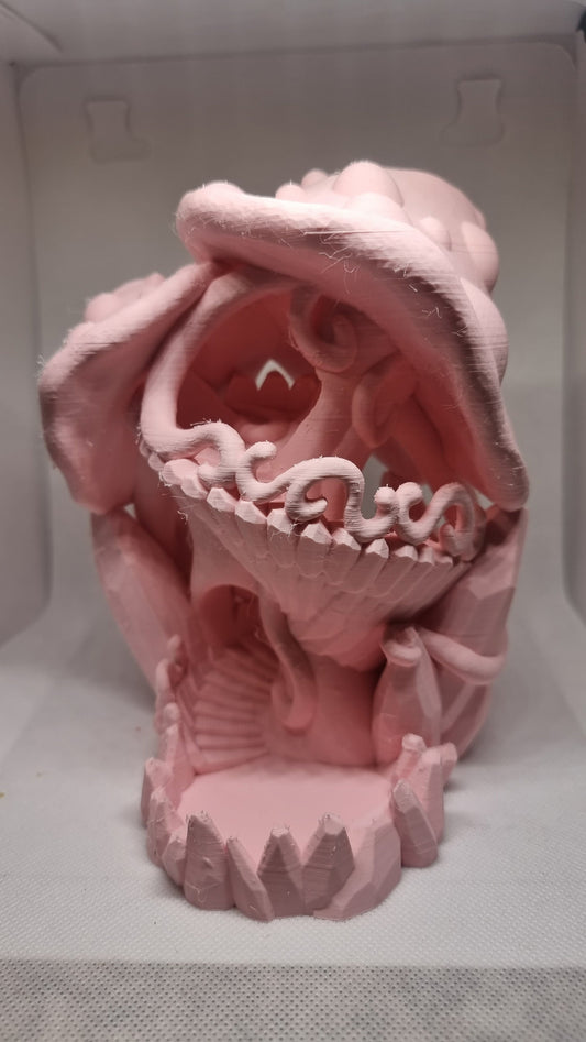 Crystal mushroom dice tower