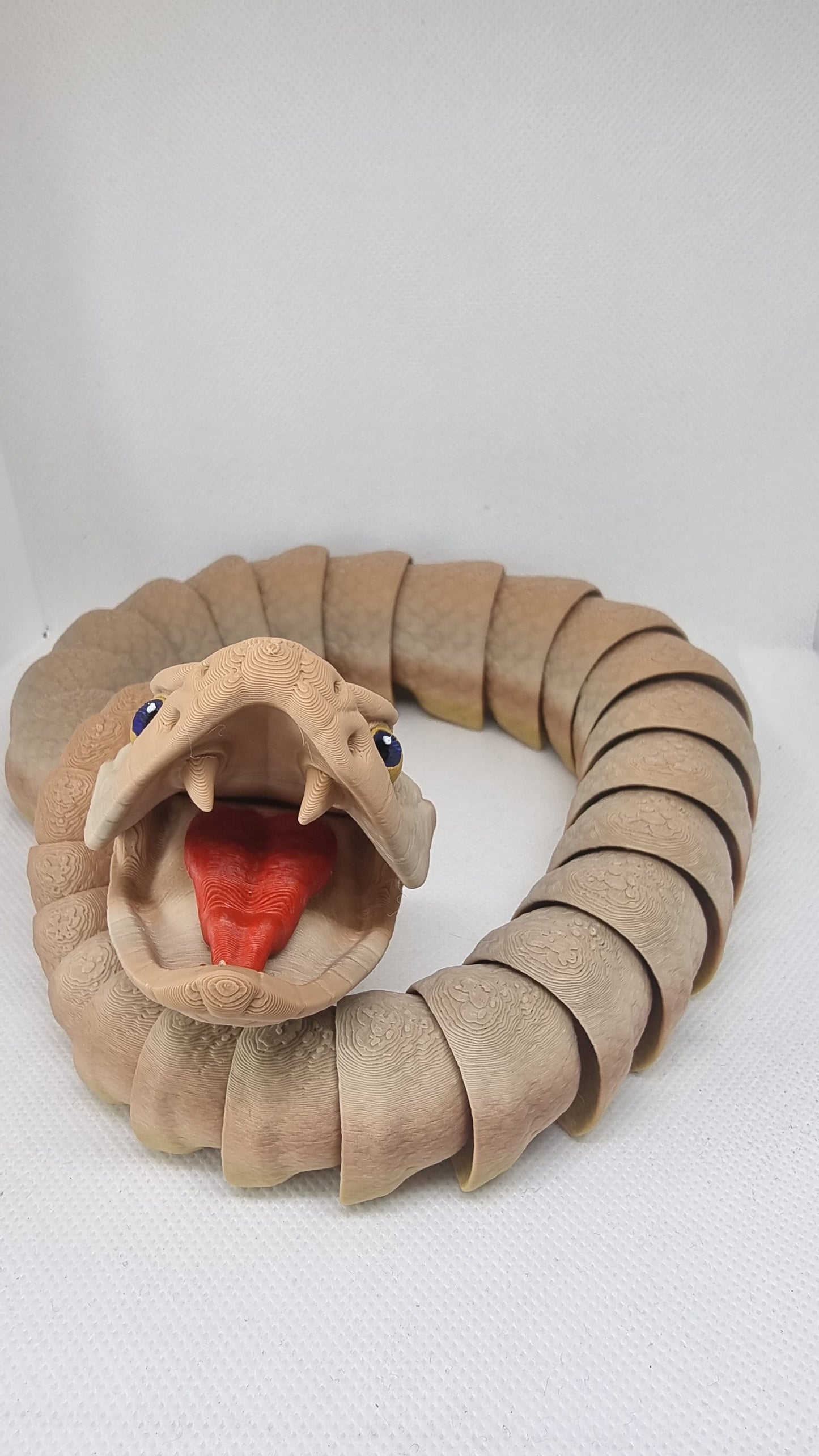 Articulated Rattlesnake | 3D printed fidget snake