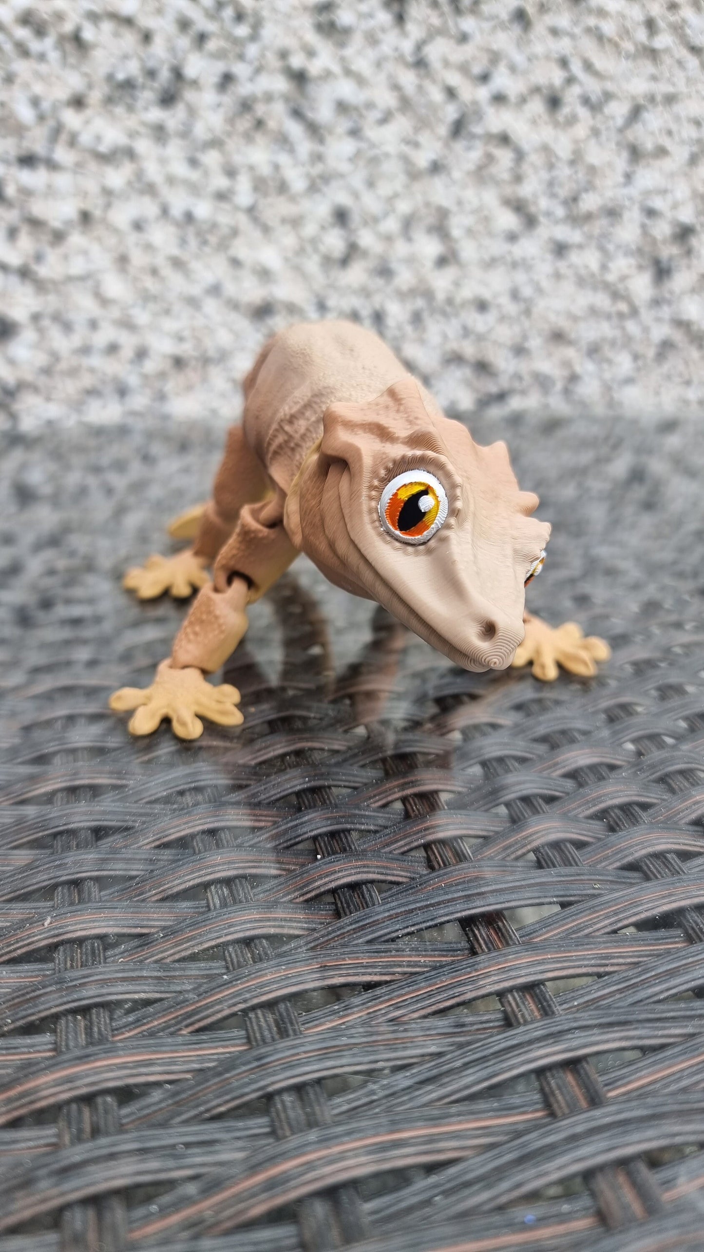 Gargoyle gecko articulated model