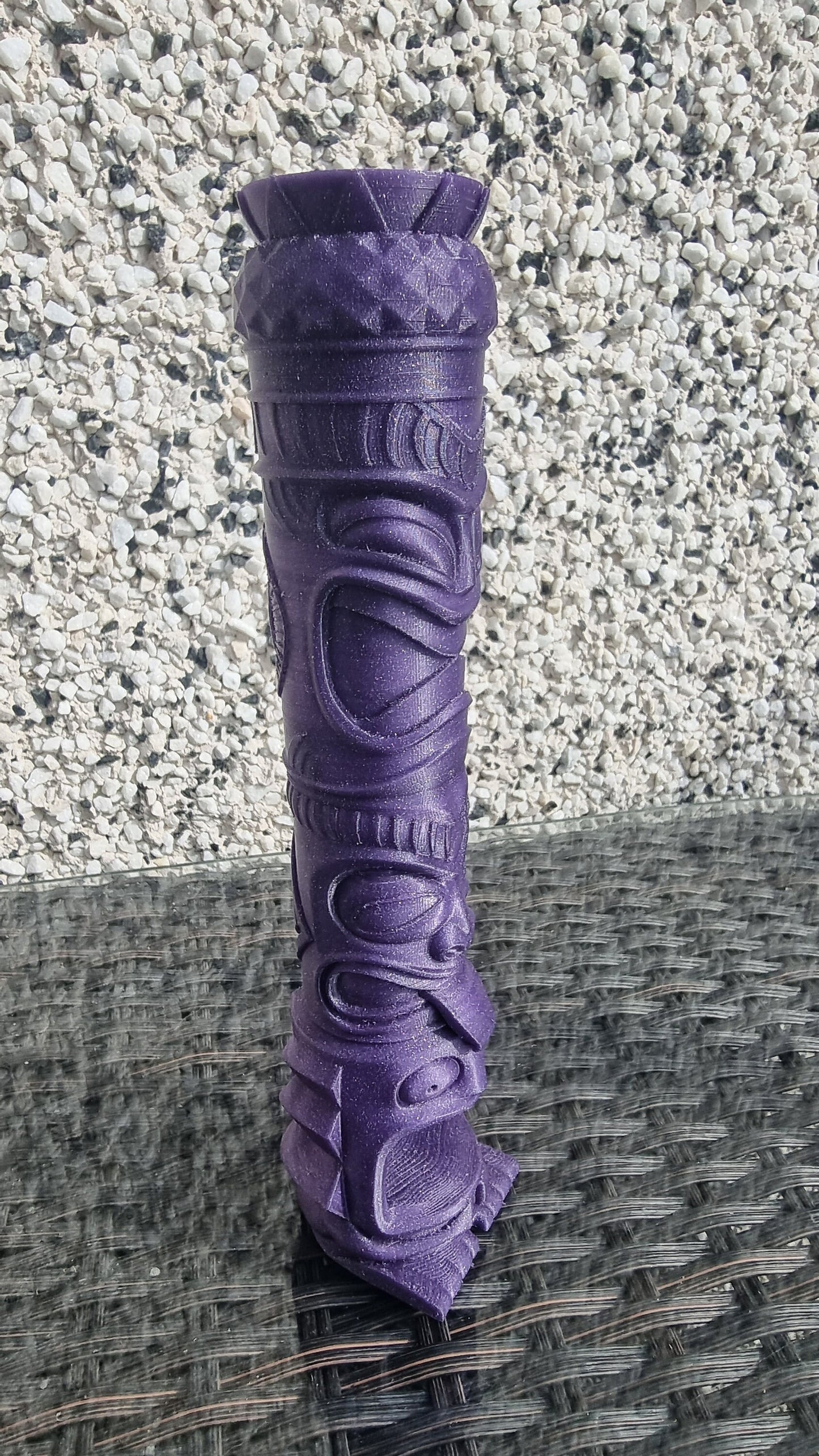 Tiki dice tower