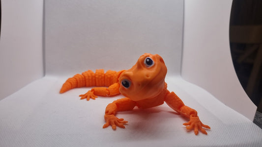Leopard gecko articulated model