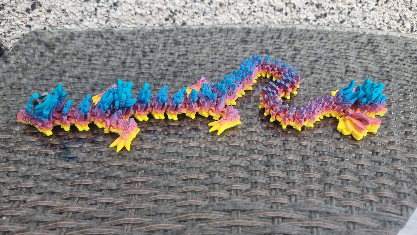 Lunar dragon articualted model