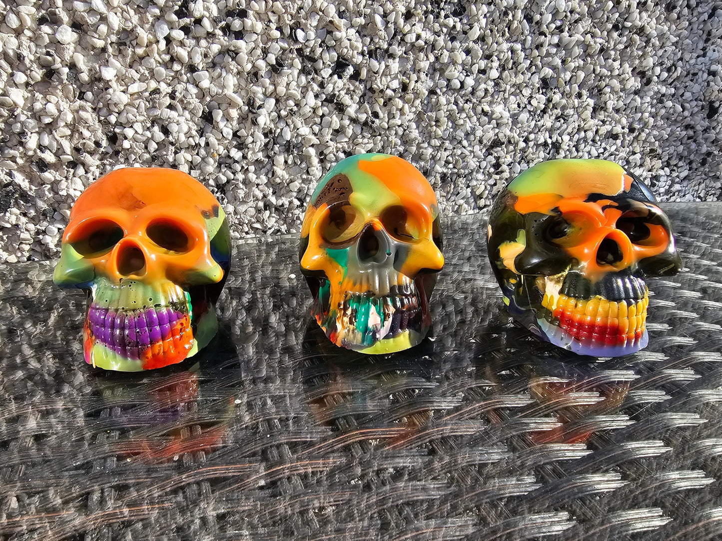 Scrap filament skull