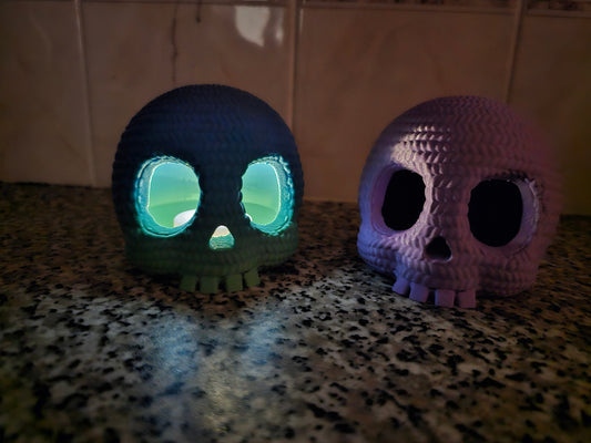 "Crochet" skull