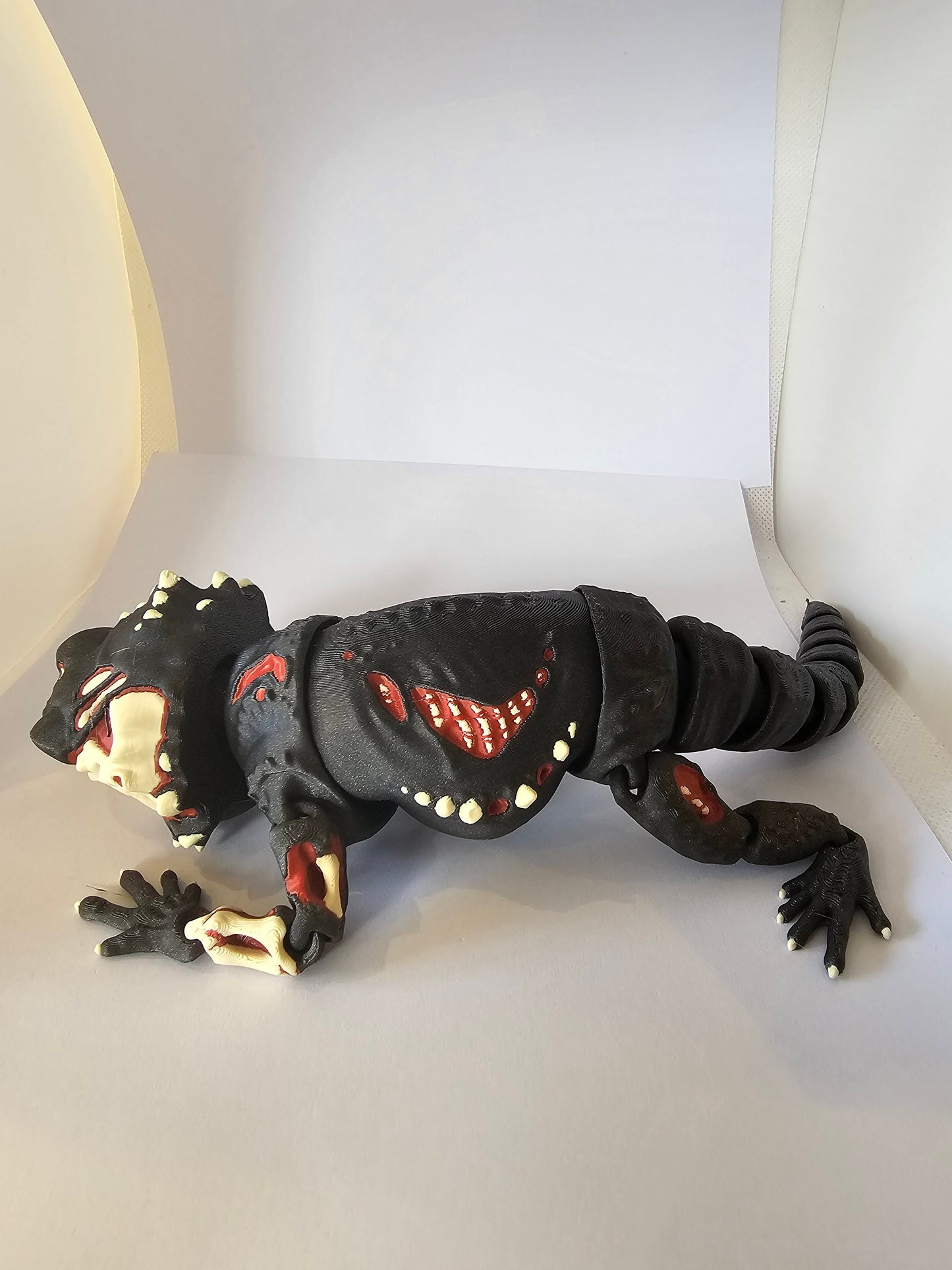 Zom-beardie bearded dragon model