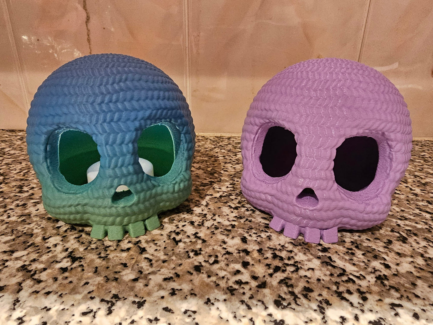 "Crochet" skull