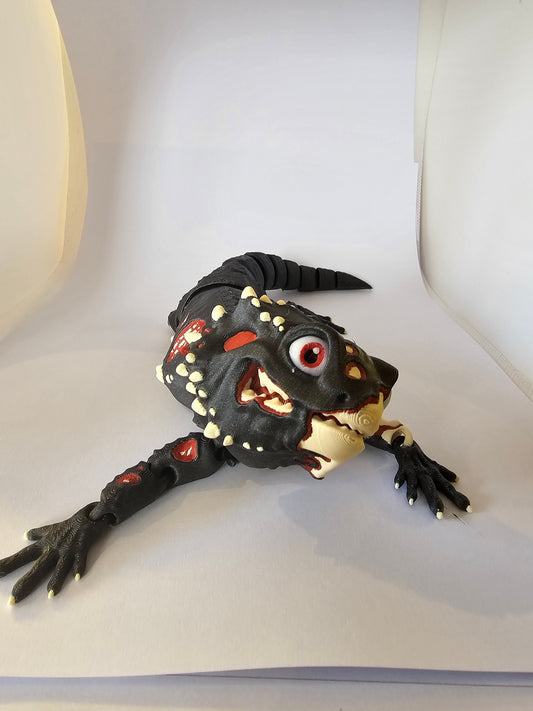 Zom-beardie bearded dragon model