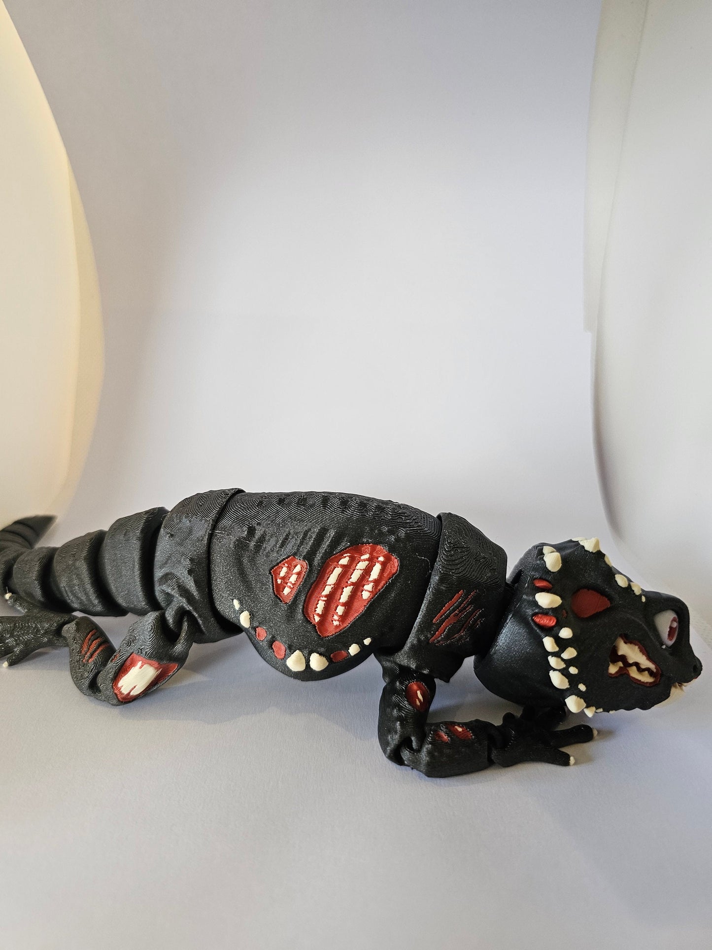 Zom-beardie bearded dragon model