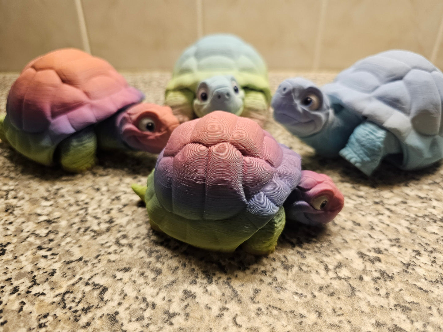 Cute tortoise articulated pal