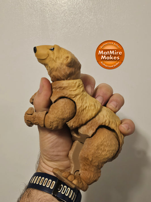 Polar bear model | printed bear