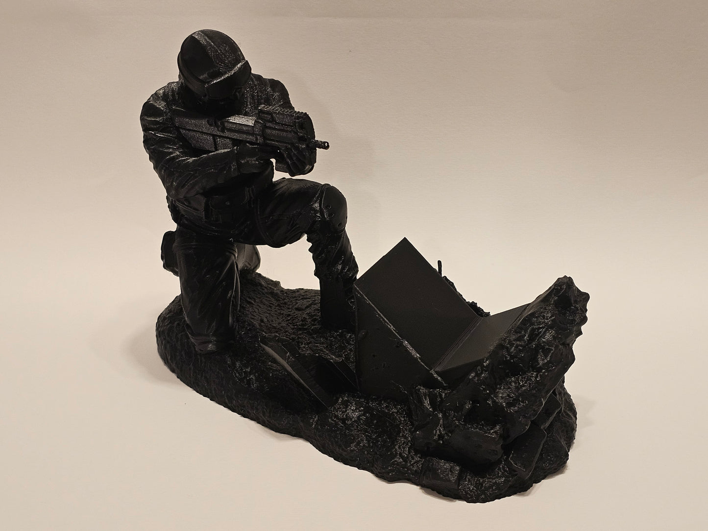 Soldier controller holder | Printed controller stand