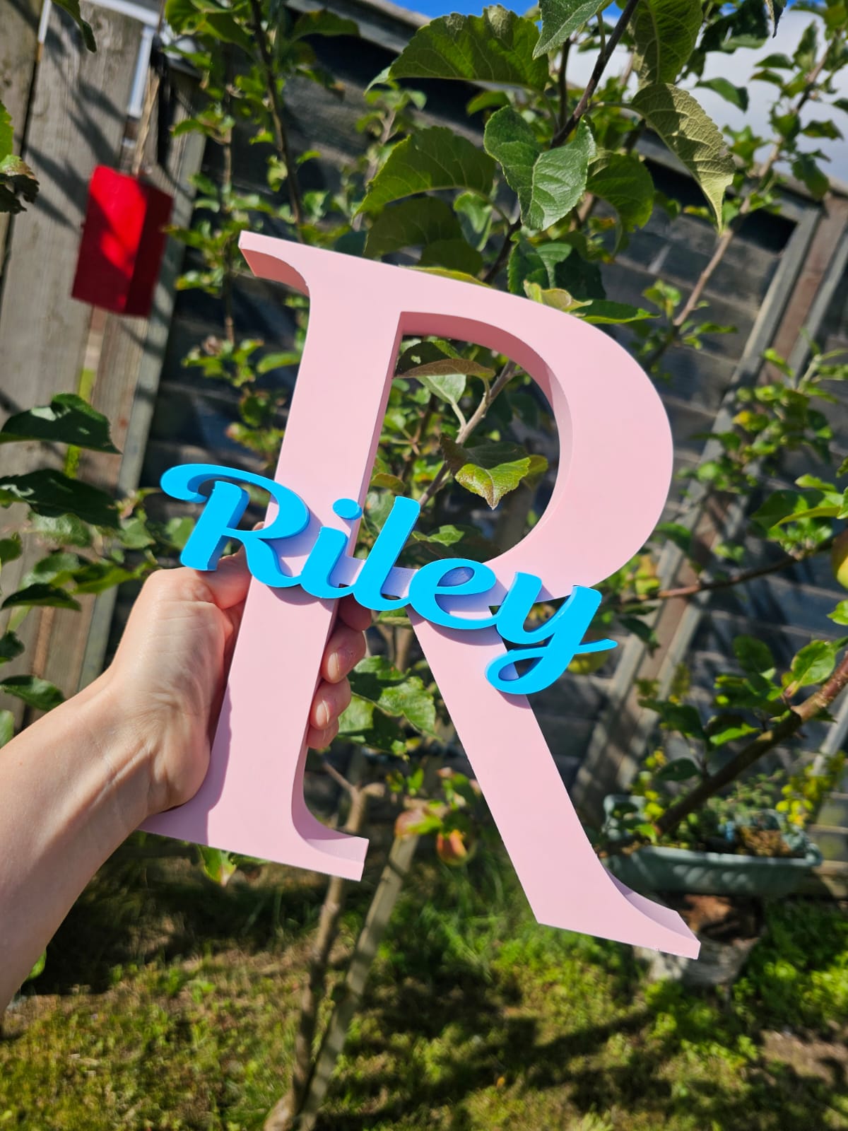 Personalised name decoration