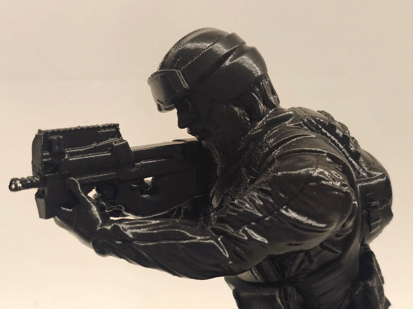 Soldier controller holder | Printed controller stand