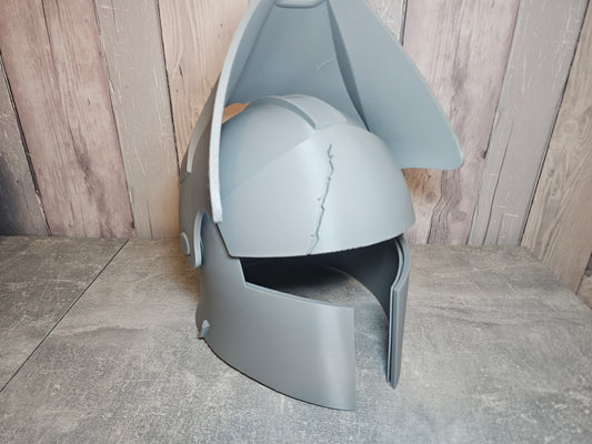 Raw 3D Printed Medieval Clone Trooper Helmet (Unfinished) Commander Wolffe