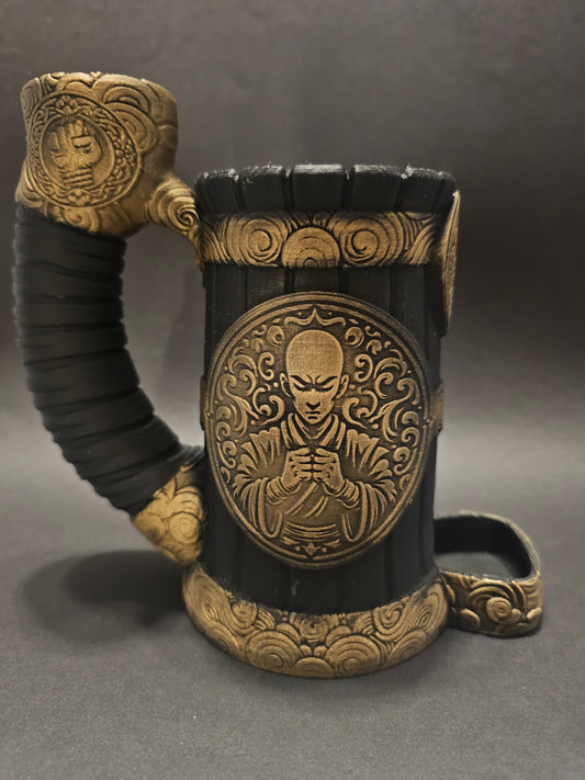 Monk of strength dice tower mug