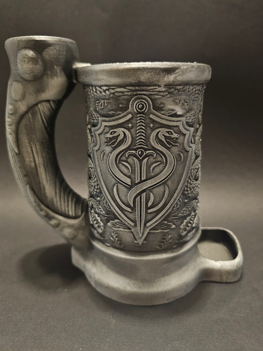 Snake dice tower mug