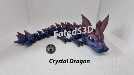 Baby crystal dragon | printed articulated model