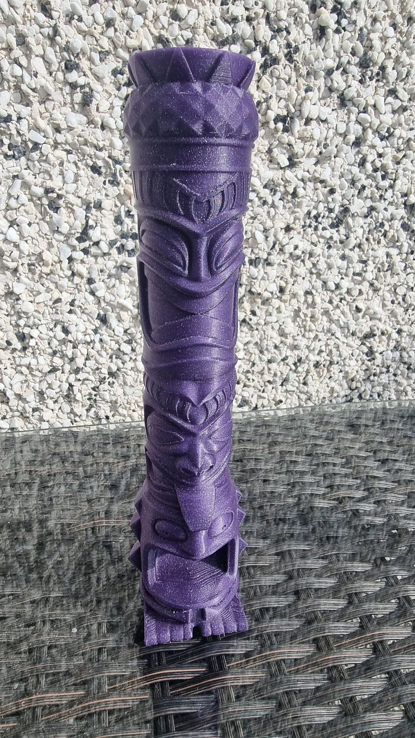 Tiki dice tower