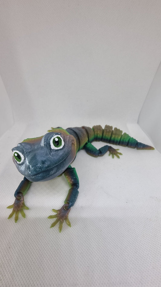 Leopard gecko articulated model