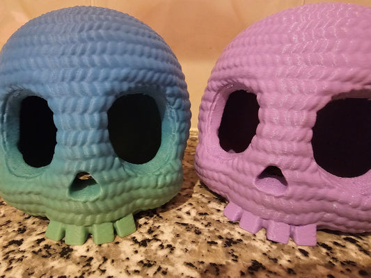 "Crochet" skull