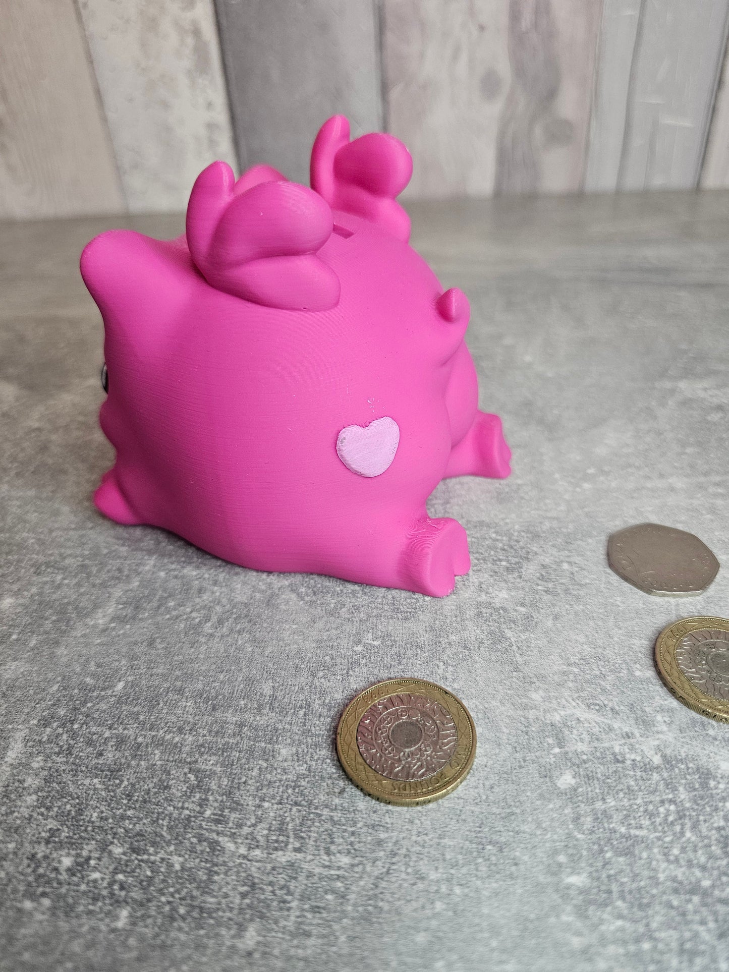 Flying piggy bank