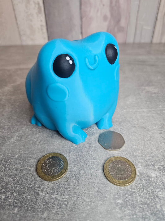 Cute frog "piggy" bank