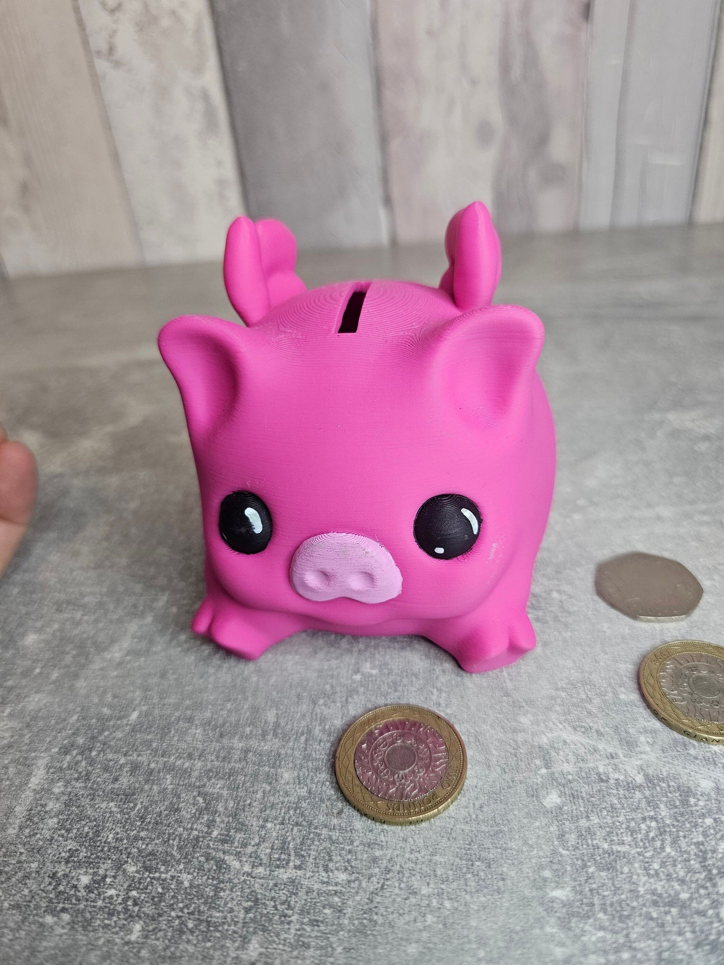 Flying piggy bank