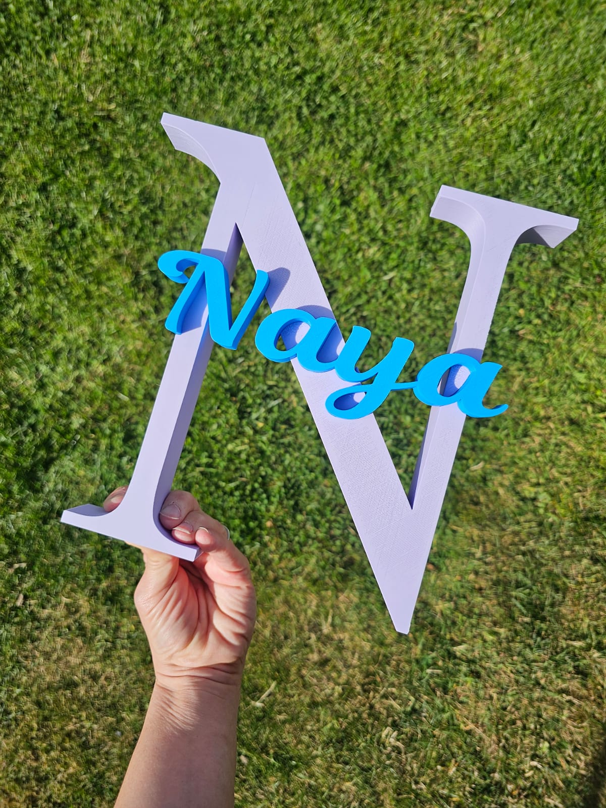 Personalised name decoration
