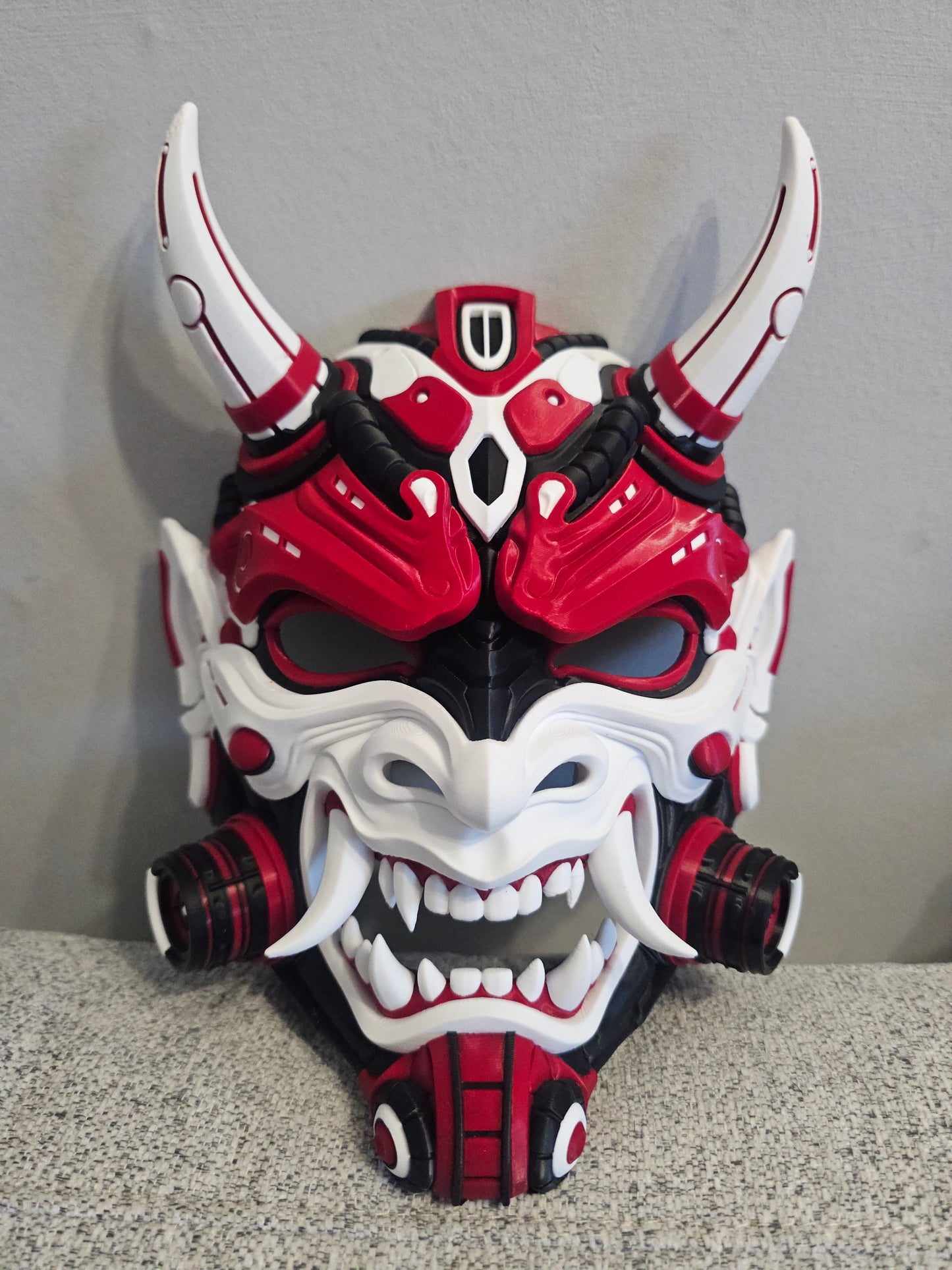 Tetsu oni mask | 3D Printed wearable cosplay mask