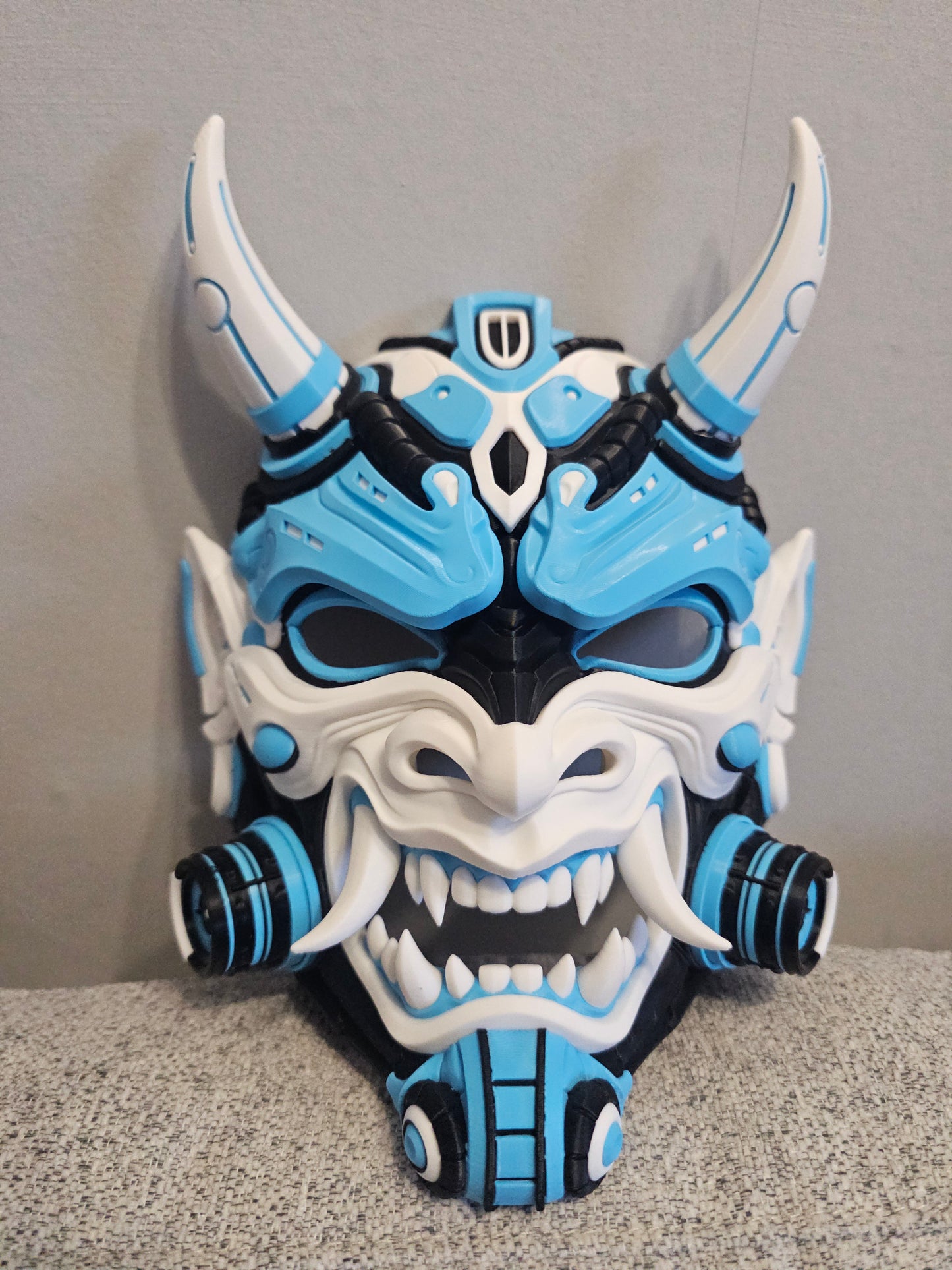 Tetsu oni mask | 3D Printed wearable cosplay mask
