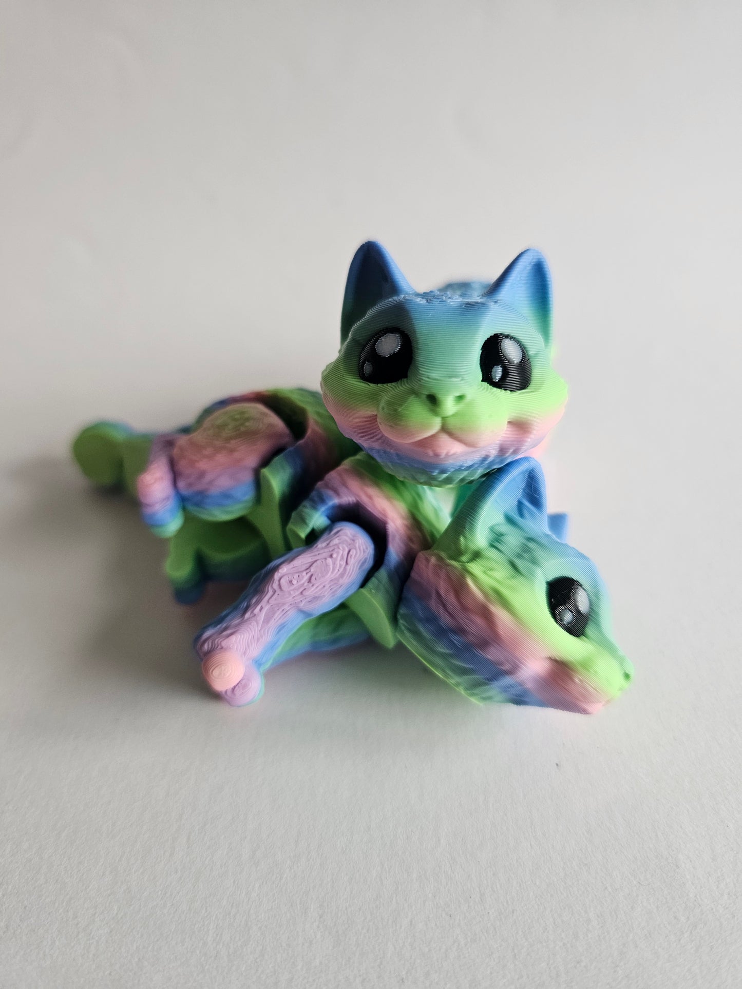 Cute flexi cat | Printed kitten