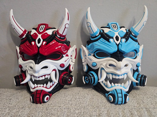 Tetsu oni mask | 3D Printed wearable cosplay mask